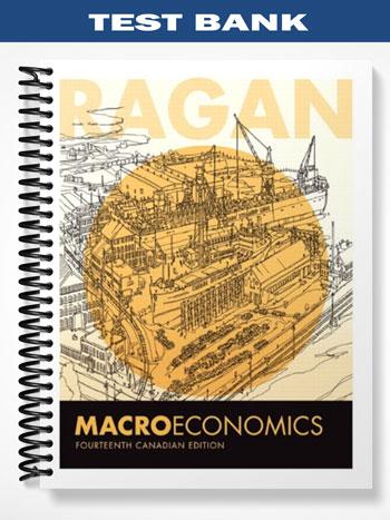 Test Bank for Macroeconomics Fourteenth Canadian Edition 14th Edition by Ragan