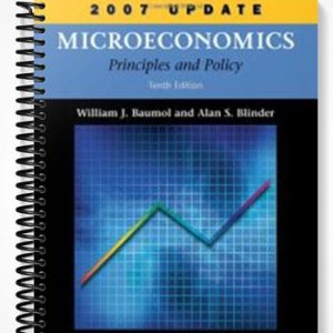 Test Bank for Macroeconomics Principles and Policy 2007 Update 10th Edition by Baumol