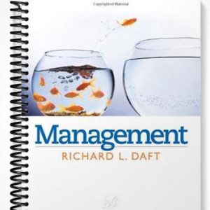 Test Bank for Management 10th Edition by Daft