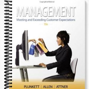 Test Bank for Management 10th Edition by Plunkett