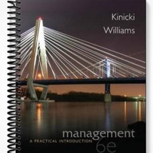 Test Bank for Management A Practical Introduction 6th Edition by Kinicki
