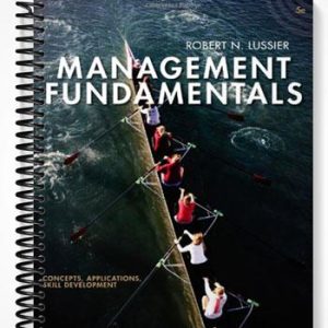 Test Bank for Management Fundamentals Concepts Applications Skill Development 5th Edition by Lussier