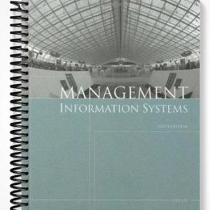 Test Bank for Management Information Systems 6th Edition by Effy Oz