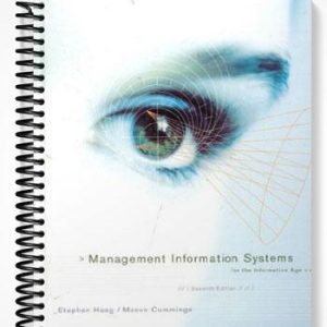 Test Bank for Management Information Systems 7th Edition by Haag