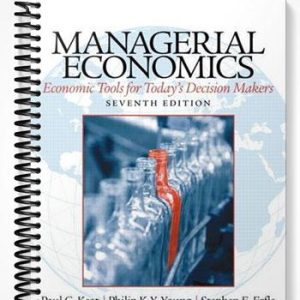 Test Bank for Managerial Economics 7th Edition by Keat