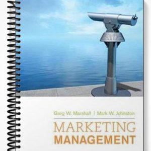 Test Bank for Marketing Management 1st Edition by Marshall