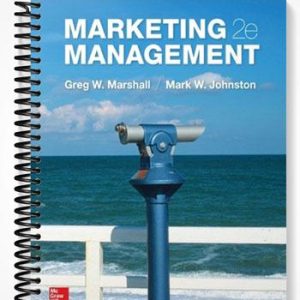 Test Bank for Marketing Management 2nd Edition by Marshall