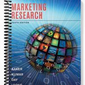 Test Bank for Marketing Research 10th Edition by Aaker
