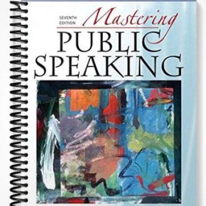 Test Bank for Mastering Public Speaking 7th Edition by Grice
