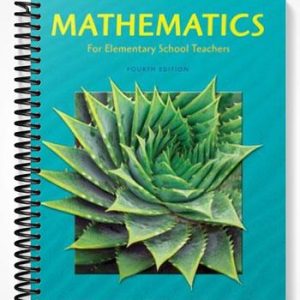 Test Bank for Mathematics for Elementary School Teachers 4th Edition by ODaffer