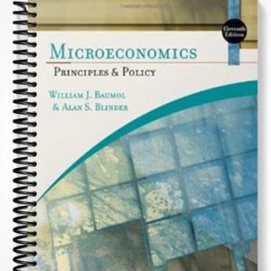 Test Bank for Microeconomics Principles and Policy 11th Edition by Baumol