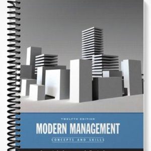 Test Bank for Modern Management Concepts and Skills 12th Edition by Certo
