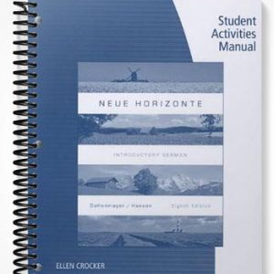 Test Bank for Neue Horizonte 8th Edition by Dollenmayer