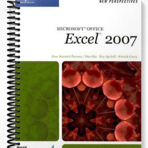 Test Bank for New Perspectives on Microsoft Office Excel 2007 Comprehensive 1st Edition by Parsons