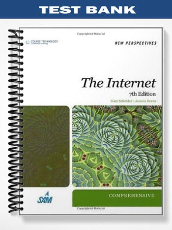 Test Bank for New Perspectives on the Internet Comprehensive 7th Edition by Evans