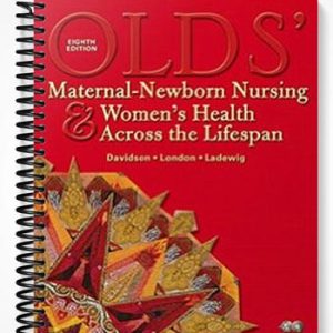Test Bank for Olds Maternal-Newborn Nursing & Womens Health Across the Lifespan 8th Edition by Davidson