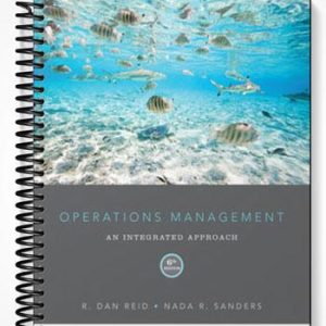 Test Bank for Operations Management 6th Edition by Reid