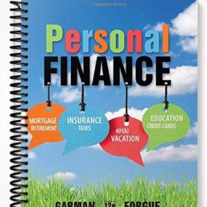 Test Bank for Personal Finance 12th Edition by Garman