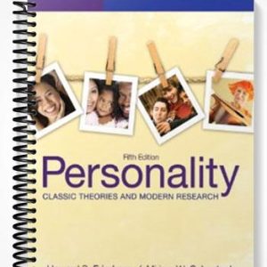 Test Bank for Personality Classic Theories and Modern Research 5th Edition by Friedman
