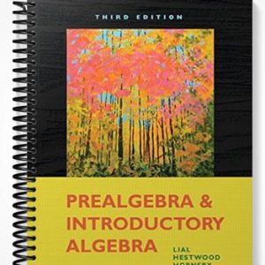 Test Bank for Prealgebra and Introductory Algebra 3rd Edition by Lial