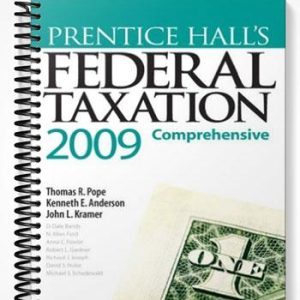 Test Bank for Prentice Halls Federal Taxation 2009 Comprehensive 22nd Edition by Pope