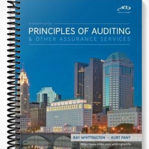Test Bank for Principles of Auditing & Other Assurance Services 17th Edition by Whittington