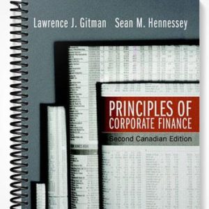 Test Bank for Principles of Corporate Finance Second Canadian Edition 2nd Edition by Gitman