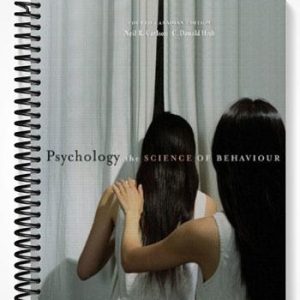 Test Bank for Psychology The Science of Behaviour Fourth Canadian Edition 4th Edition by Carlson