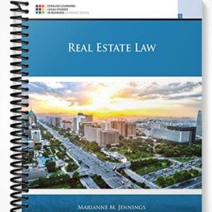 Test Bank for Real Estate Law 11th Edition by Jennings