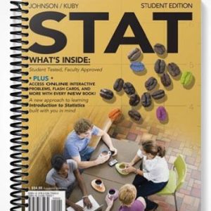 Test Bank for STAT Reprint 1st Edition by Johnson