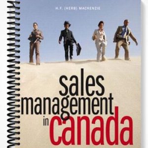 Test Bank for Sales Management in Canada 1st Edition by MacKenzie
