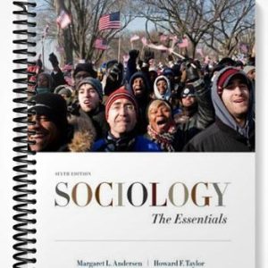Test Bank for Sociology The Essentials 6th Edition by Andersen