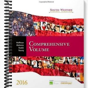 Test Bank for South-Western Federal Taxation 2016 Comprehensive 39th Edition by Hoffman