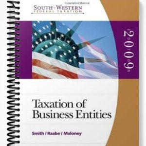 Test Bank for South-Western Federal Taxation Taxation of Business Entities 12th Edition by Smith