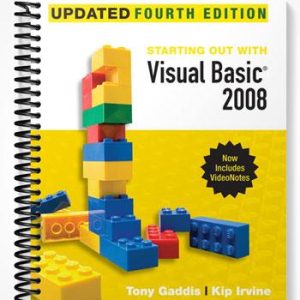 Test Bank for Starting Out With Visual Basic 2008 Update 4th Edition by Gaddis