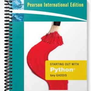 Test Bank for Starting Out with Python 1st Edition by Gaddis