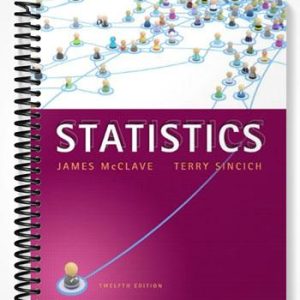 Test Bank for Statistics 12th Edition by McClave