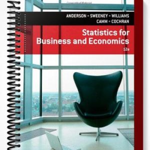 Test Bank for Statistics for Business & Economics 12th Edition by Anderson