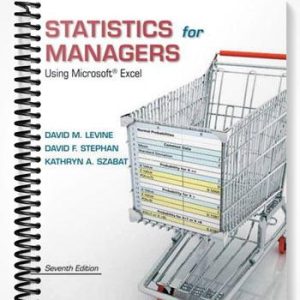 Test Bank for Statistics for Managers Using Microsoft Excel 7th Edition by Levine