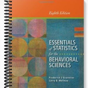 Test Bank for Statistics for the Behavioral Sciences 8th Edition by Gravetter