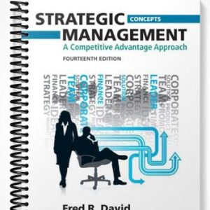 Test Bank for Strategic Management Concepts and Cases 12th Edition by David