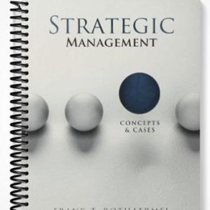 Test Bank for Strategic Management Concepts and Cases 1st Edition by Ali