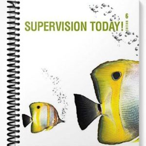 Test Bank for Supervision Today 6th Edition by Robbins