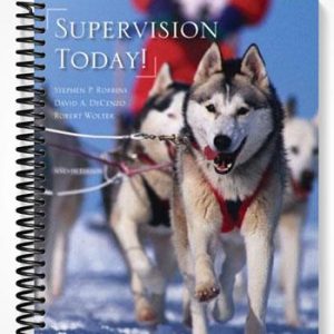Test Bank for Supervision Today 7th Edition by Robbins