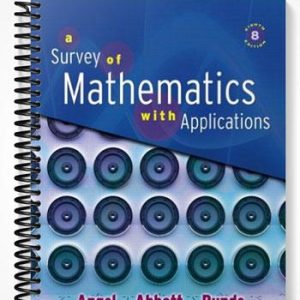 Test Bank for Survey of Mathematics with Applications 8th Edition by Angel