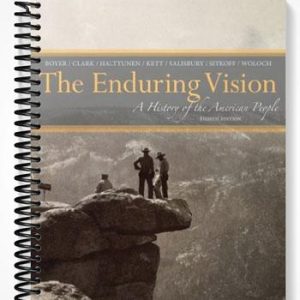 Test Bank for The Enduring Vision A History of the American People 8th Edition by Boyer