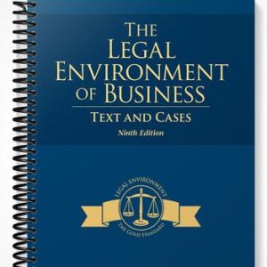 Test Bank for The Legal Environment of Business Text and Cases 9th Edition by Cross