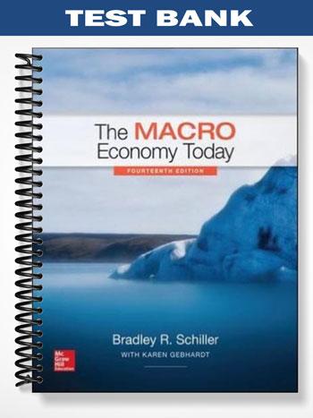 Test Bank for The Macro Economy Today 14th Edition by Schiller
