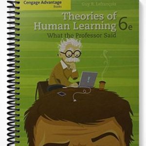 Test Bank for Theories of Human Learning What the Professor Said 6th Edition by Lefrancois