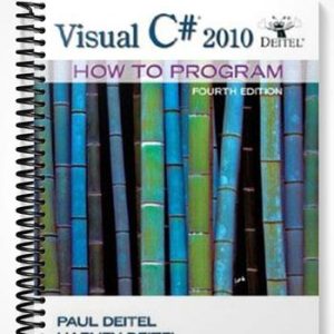 Test Bank for Visual C# 2010 How to Program 4th Edition by Deitel